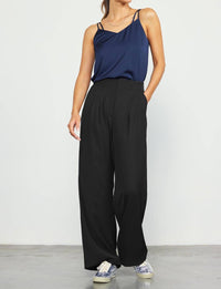 Skies Are Blue - Bond Street Wide Leg Trouser Pants