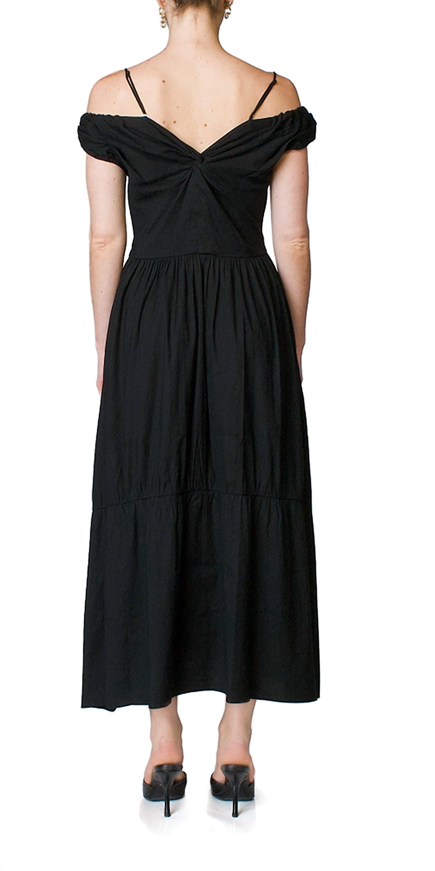 Off Shoulder Twist Front Dress