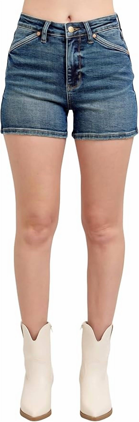 Judy Blue - Celia High Waist Shield Shorts