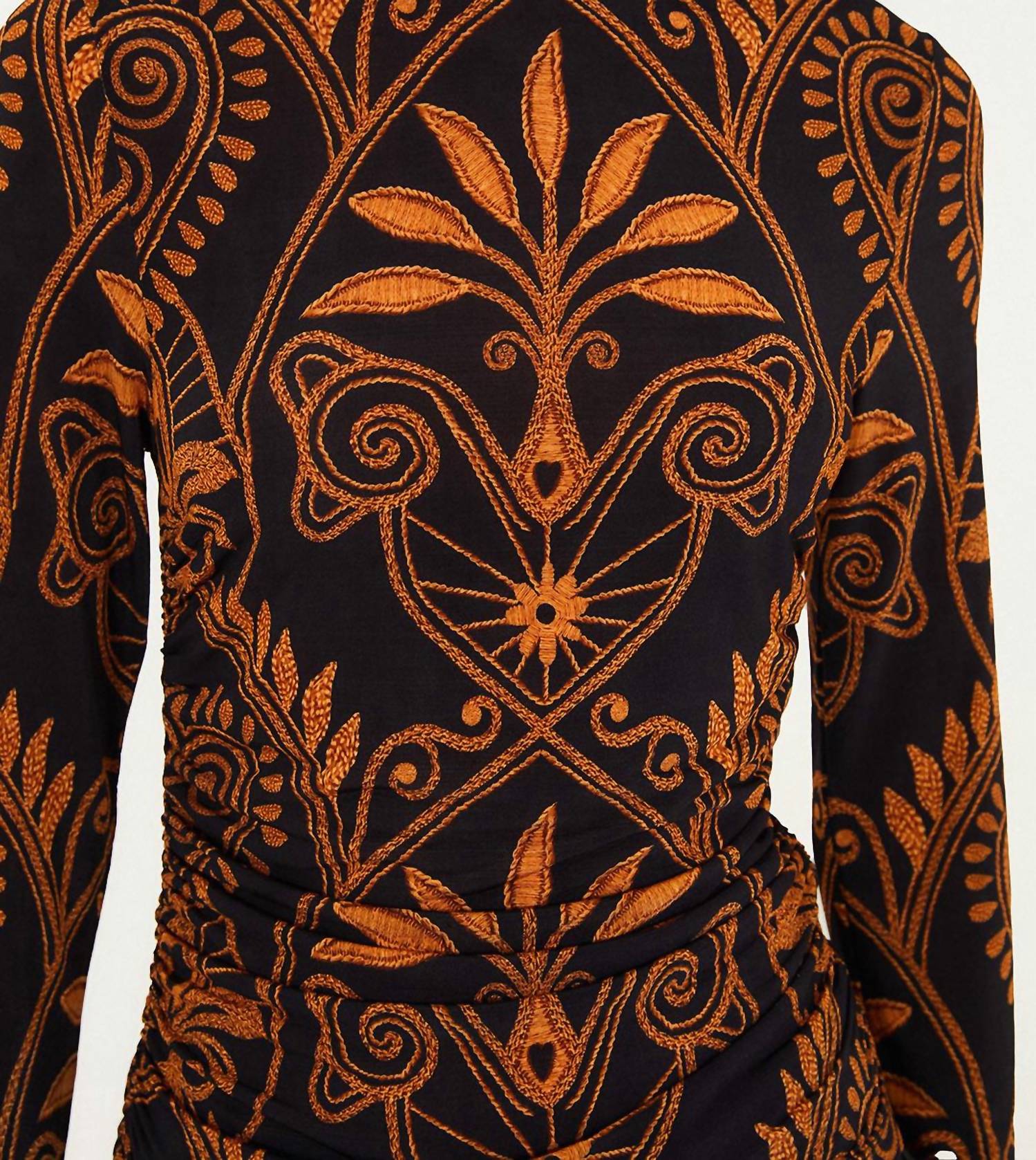 Farm Rio - Cornely Ainika Jersey Ruched Blouse