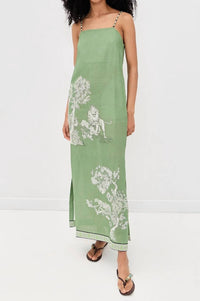 Las Sureñas - Botanical Midi Dress