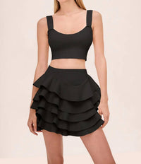Alexis - Dee Structured Cropped Top