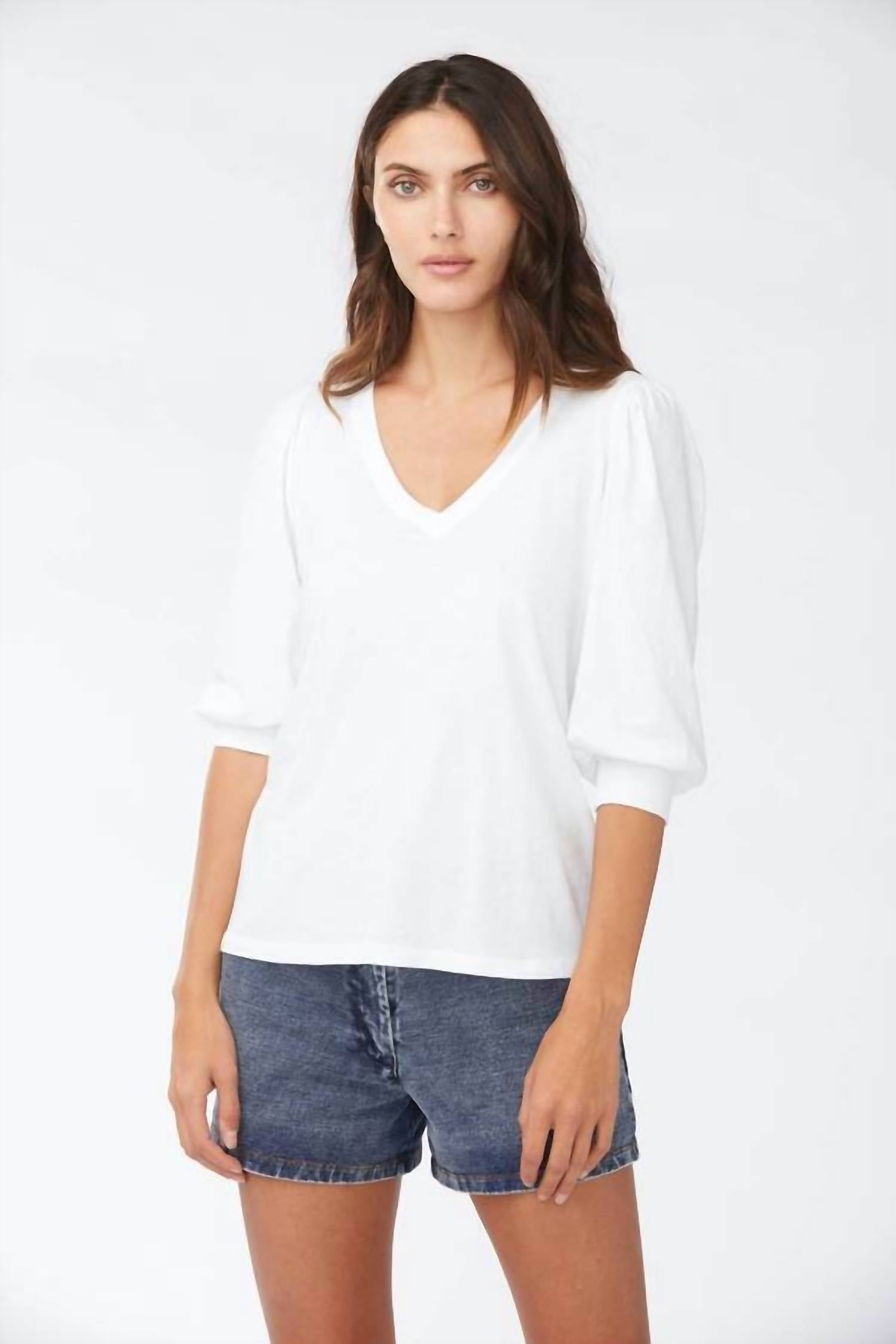 Sundays - Edith Elbow Sleeve Top