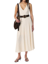 Rag & Bone - Lou V-neck Tank Midi Dress