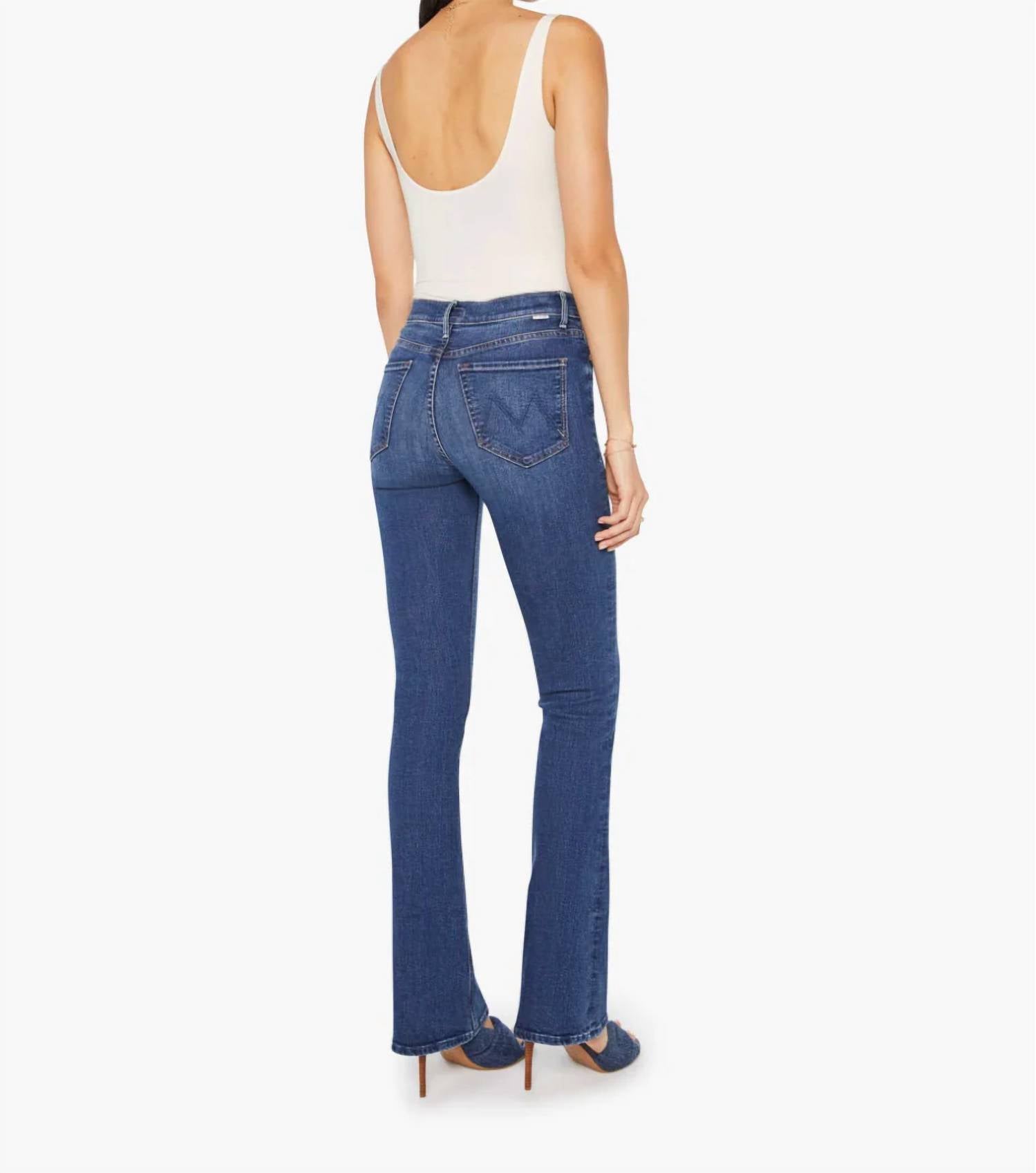 Mother - High Waisted Runaway Jeans