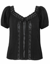 Dear John Denim - Women's Layla Peasant Short Sleeve Top