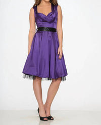 Orchid Bloom - Occasional Swing Dress
