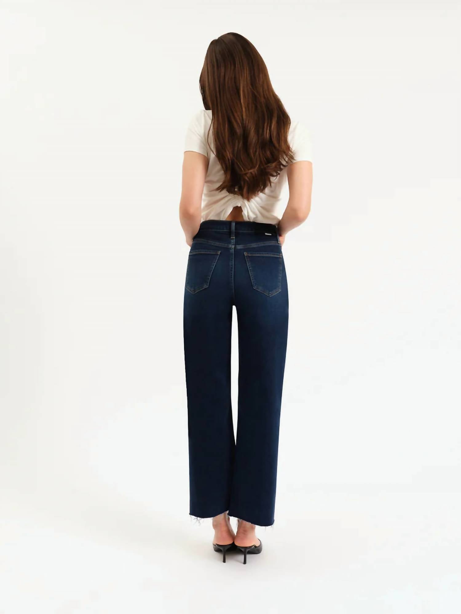 Daze - Pleaser Magic Hour High Rise Wide Leg Jean