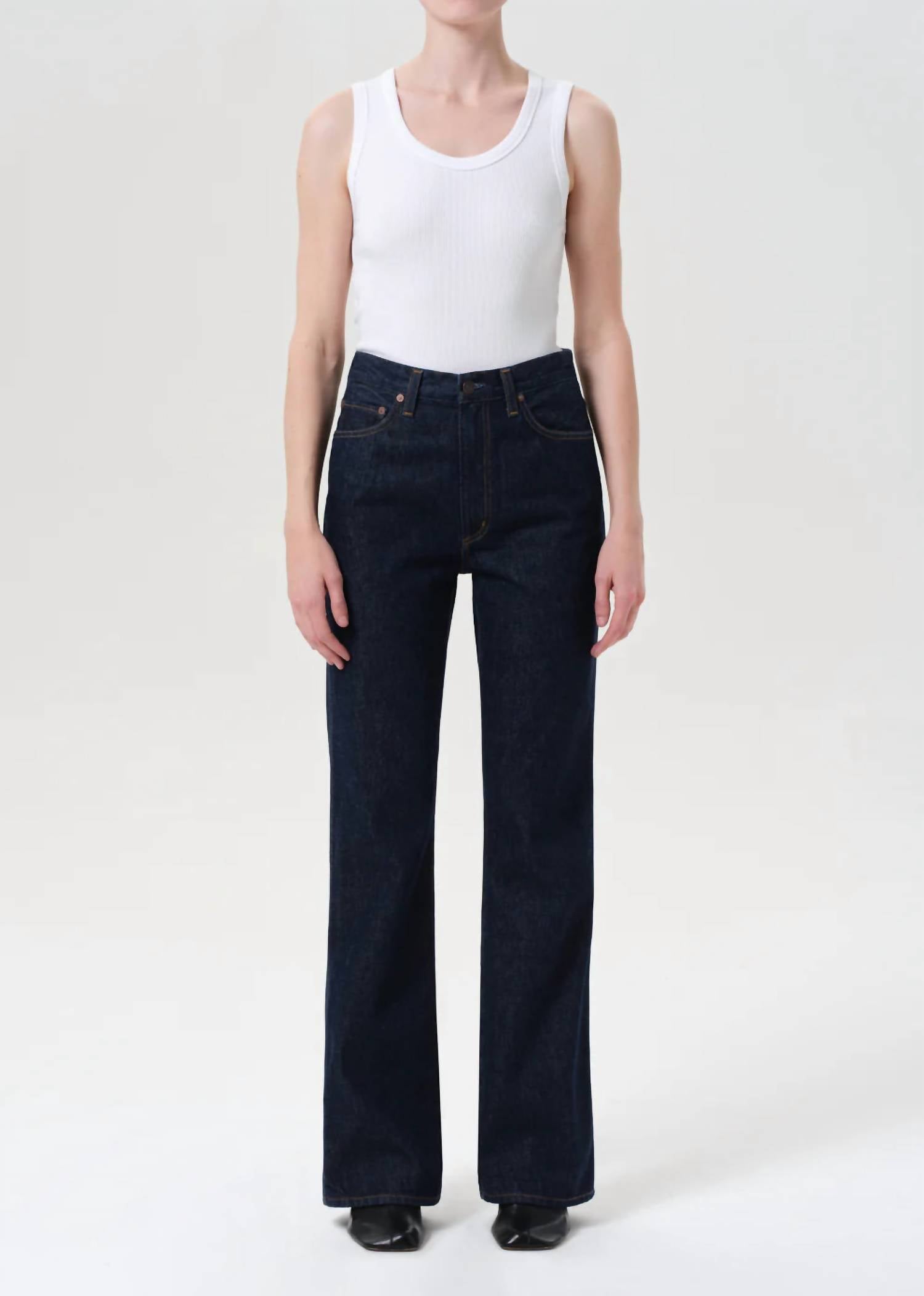 Agolde - Leena Flare Leg High Rise Jeans