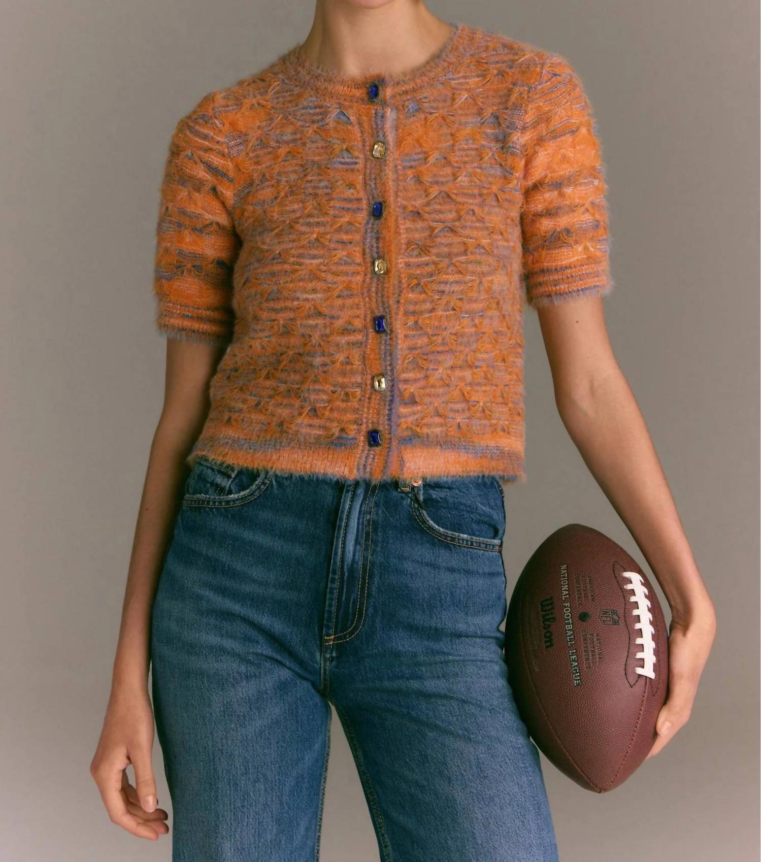 Allison New York - Fuzzy Effie Cardigan