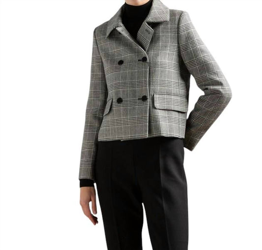 Maxmara - Facella Double Breasted Plaid Jacket