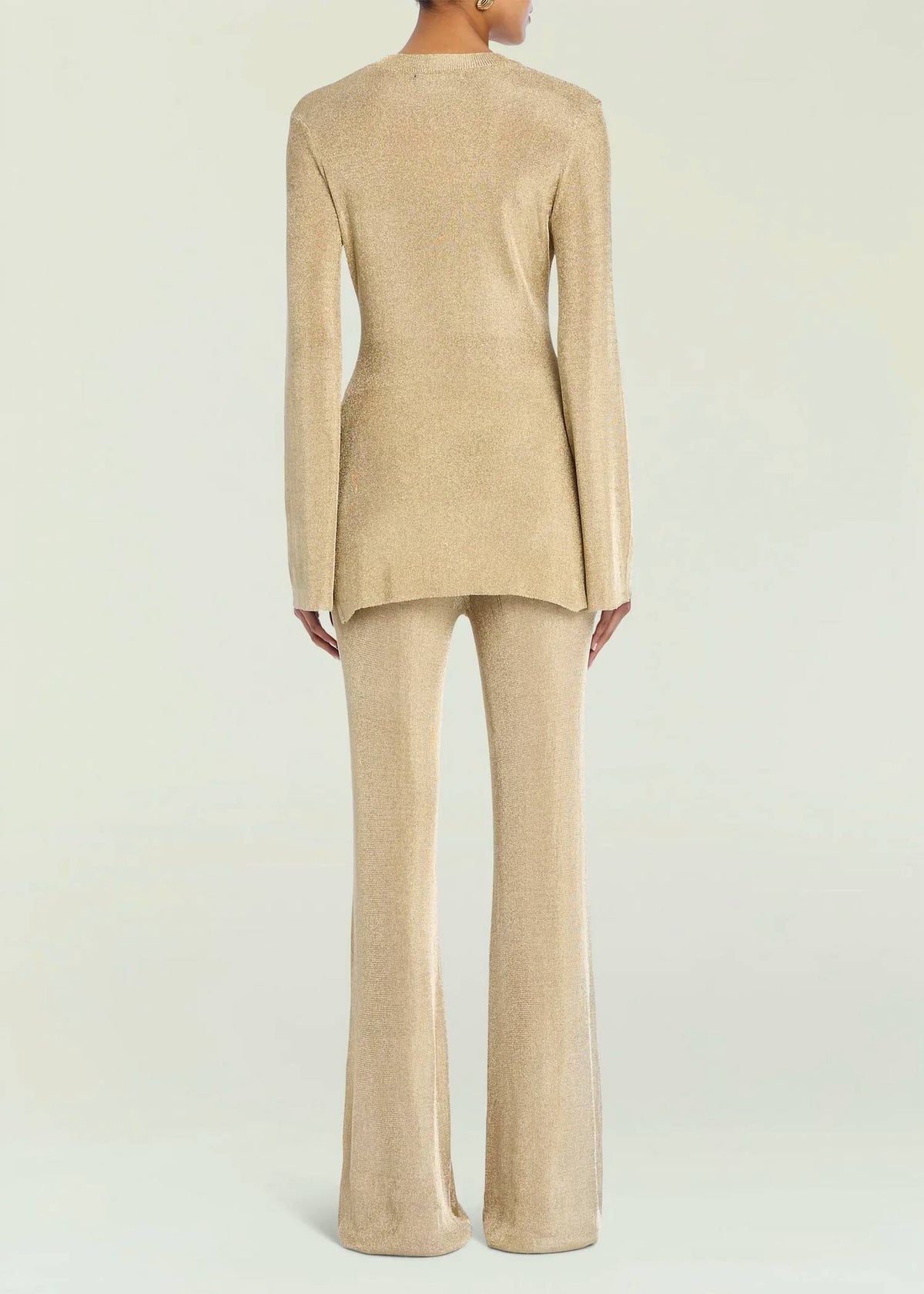 Ser.O.Ya - Sheldon Metallic Knit Pants