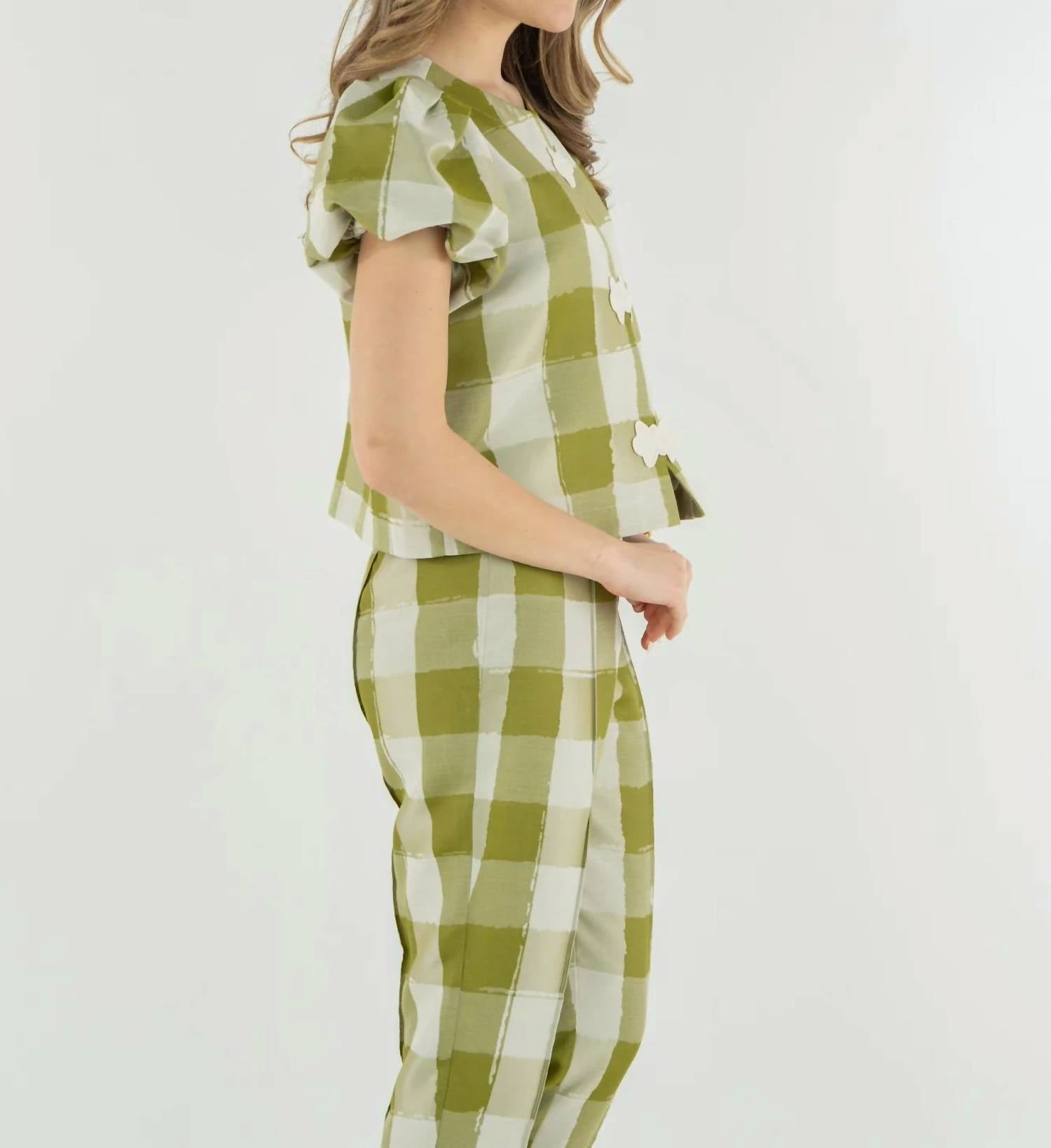 Emily Mccarthy - Isabella Puff Sleeve Top