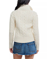 Free People - Cable Collar Cardigan