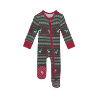 Posh Peanut - Boys' One-piece Zip Footie