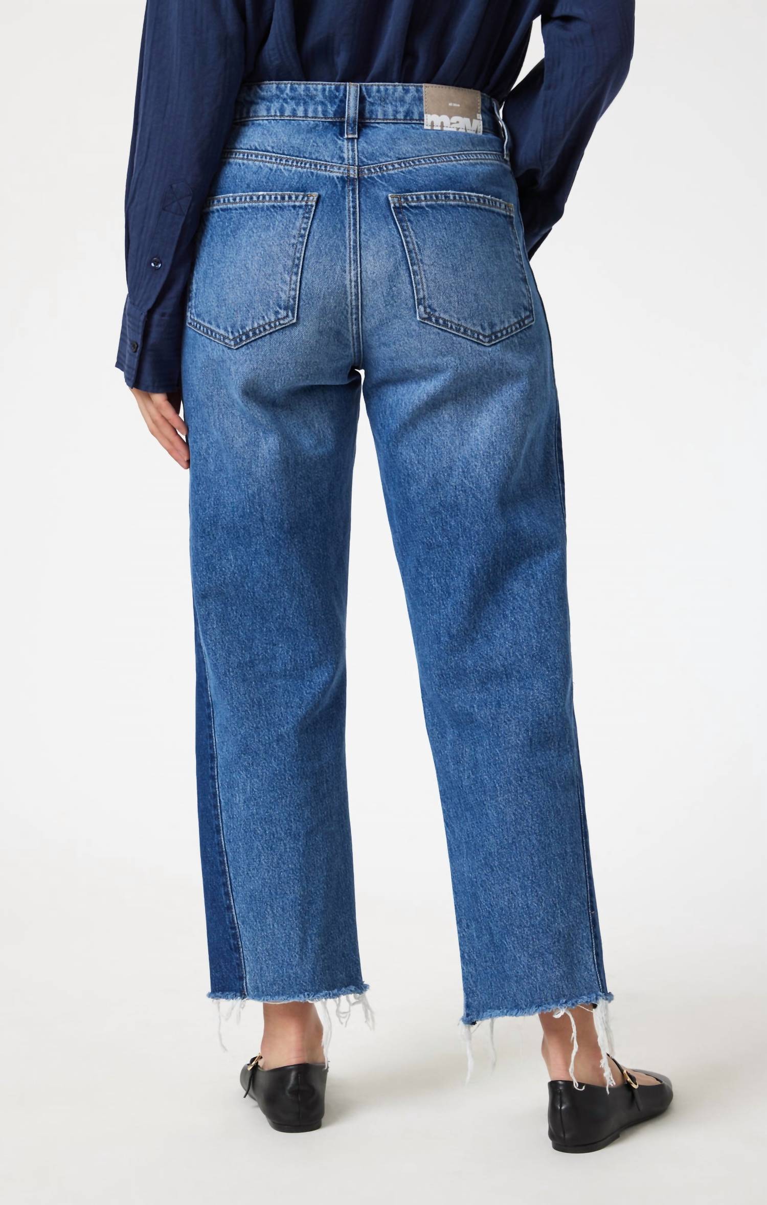 Mavi - Savannah Mix Straight Leg Jeans