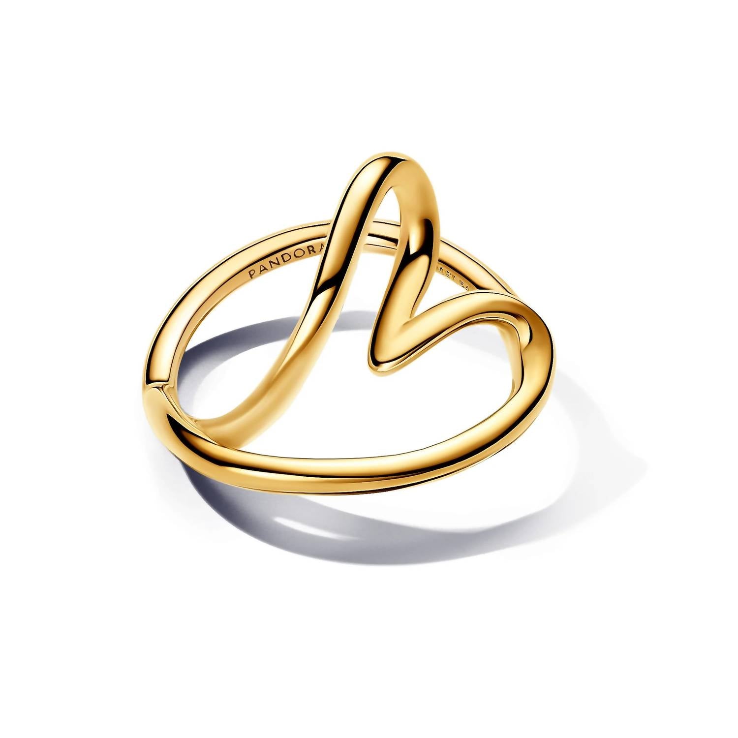 Pandora - Women's Organically Shaped Heart Ring
