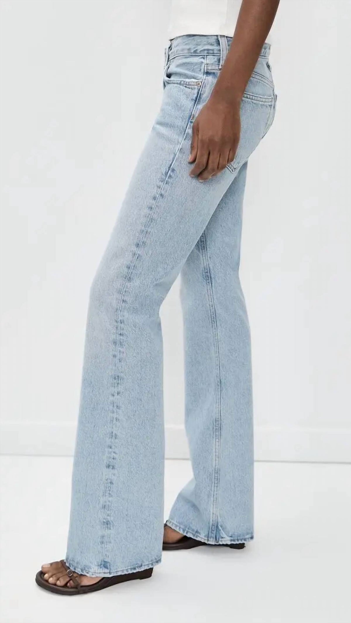 Agolde - Low Rise Bootcut Jeans