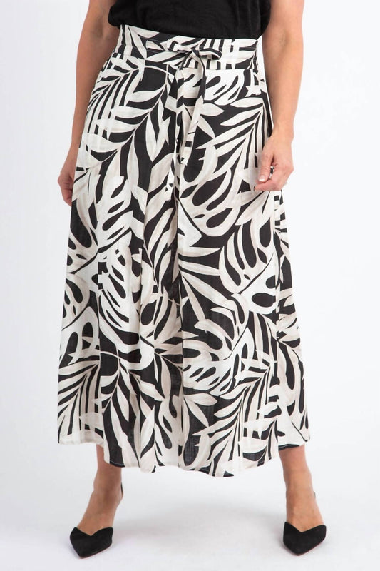 Tribal - Printed Pull-On Floral Skirt