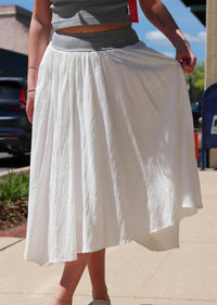 By Together - Asymmetrical Midi Skirt