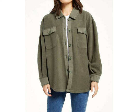 Austen Washed Shirt Jacket