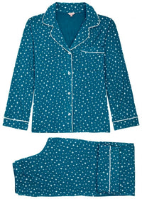 Eberjey - Gisele Printed Modal Long Pajama Set