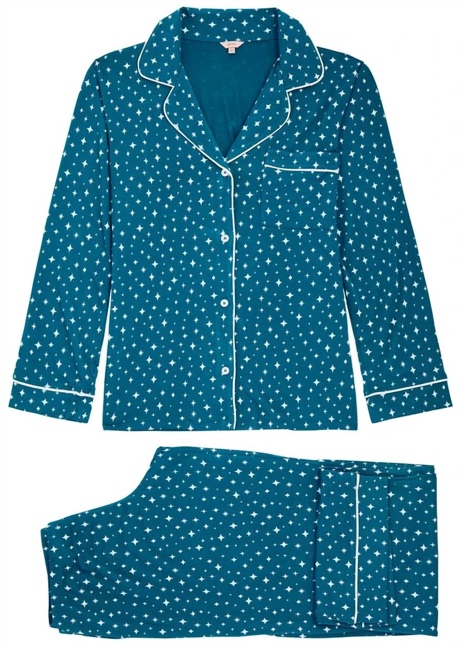 Eberjey - Gisele Printed Modal Long Pajama Set