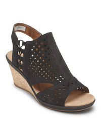 Rockport - Women's Janna 2 Side Bungee Wedge