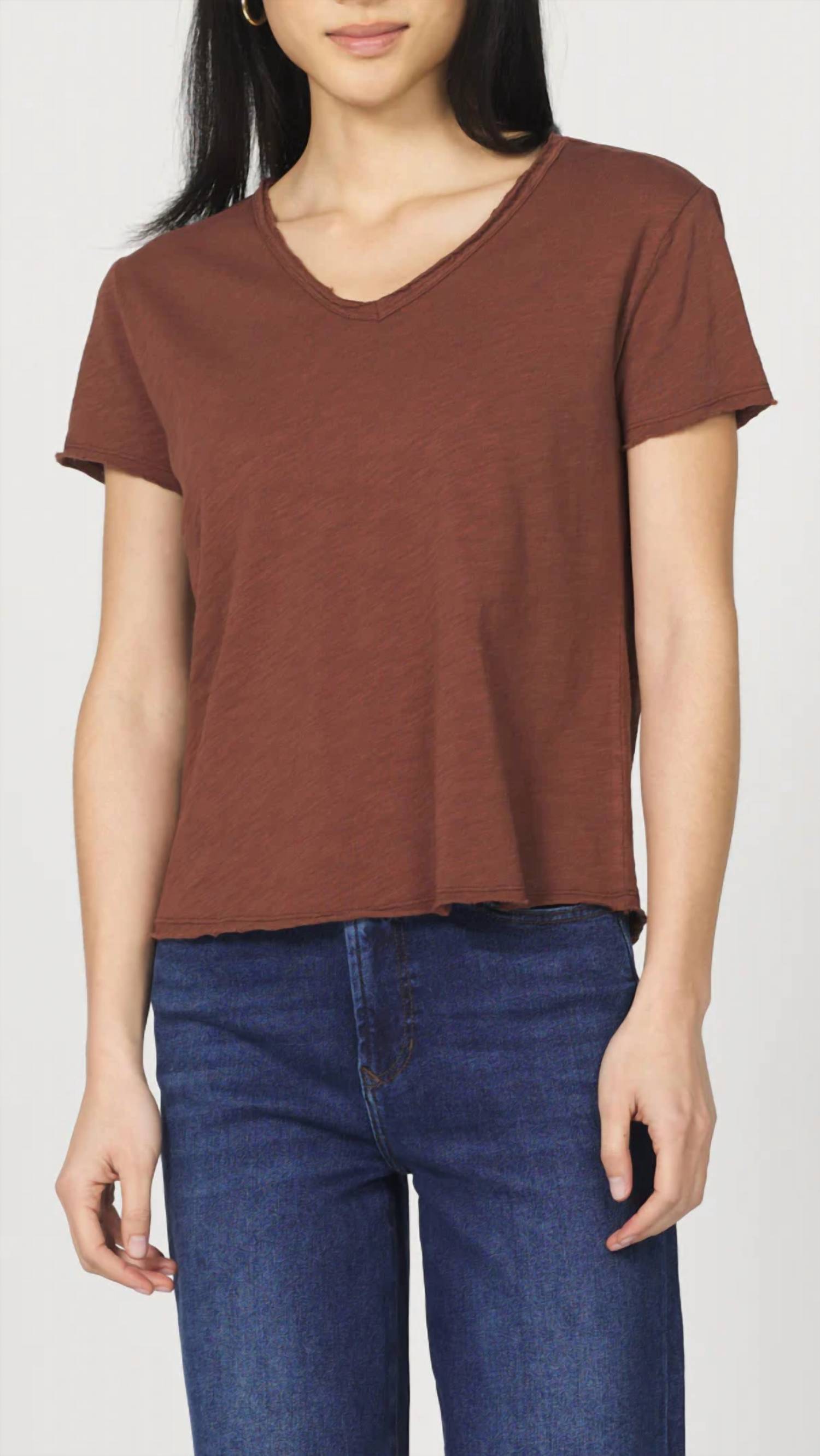 Dear John Denim - Vanya V-neck Slub Tee
