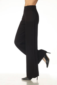 Joseph Ribkoff - Pull On Heavy Knit Wide Leg Pants