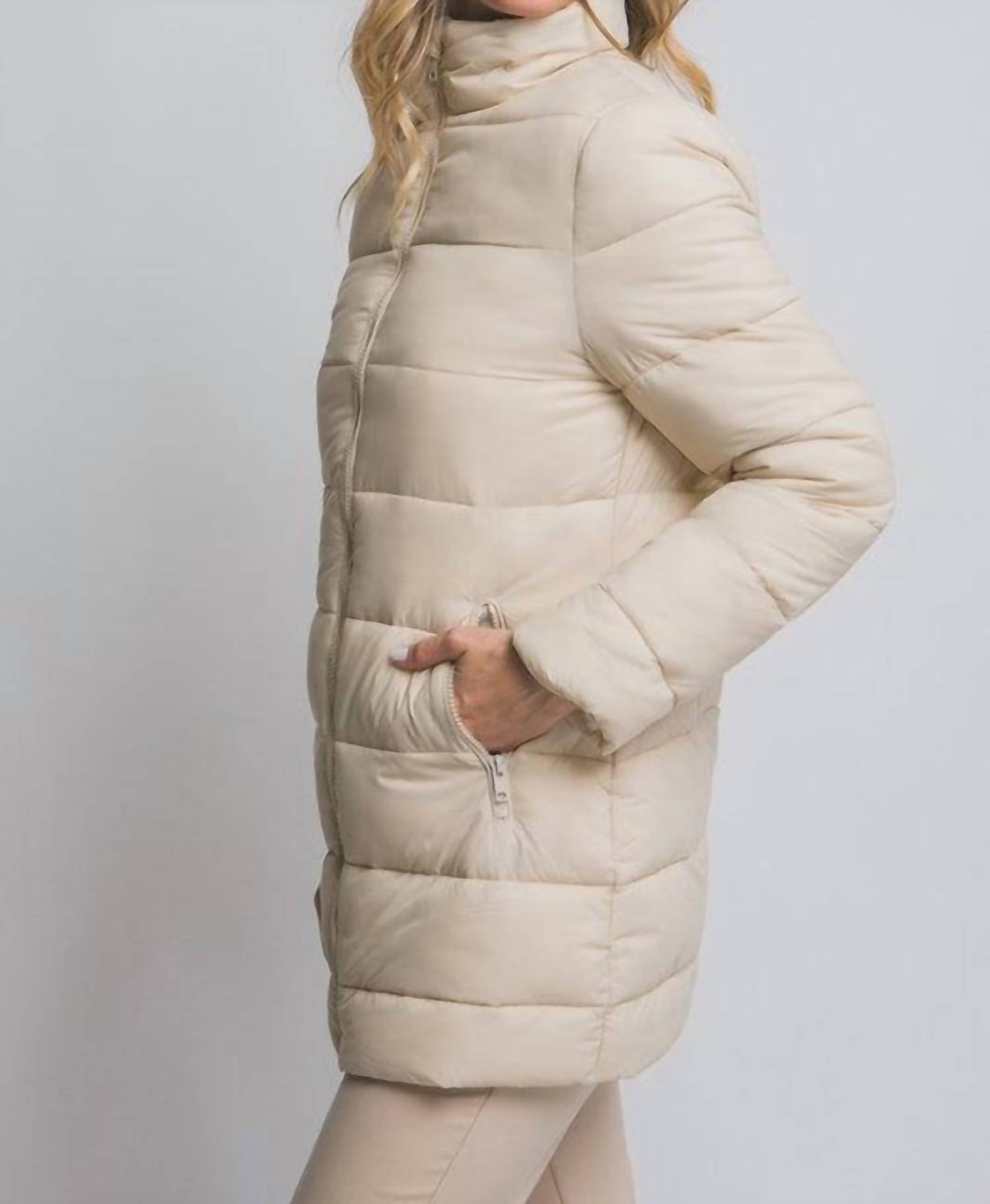 Love Tree - Long Puffer Jacket