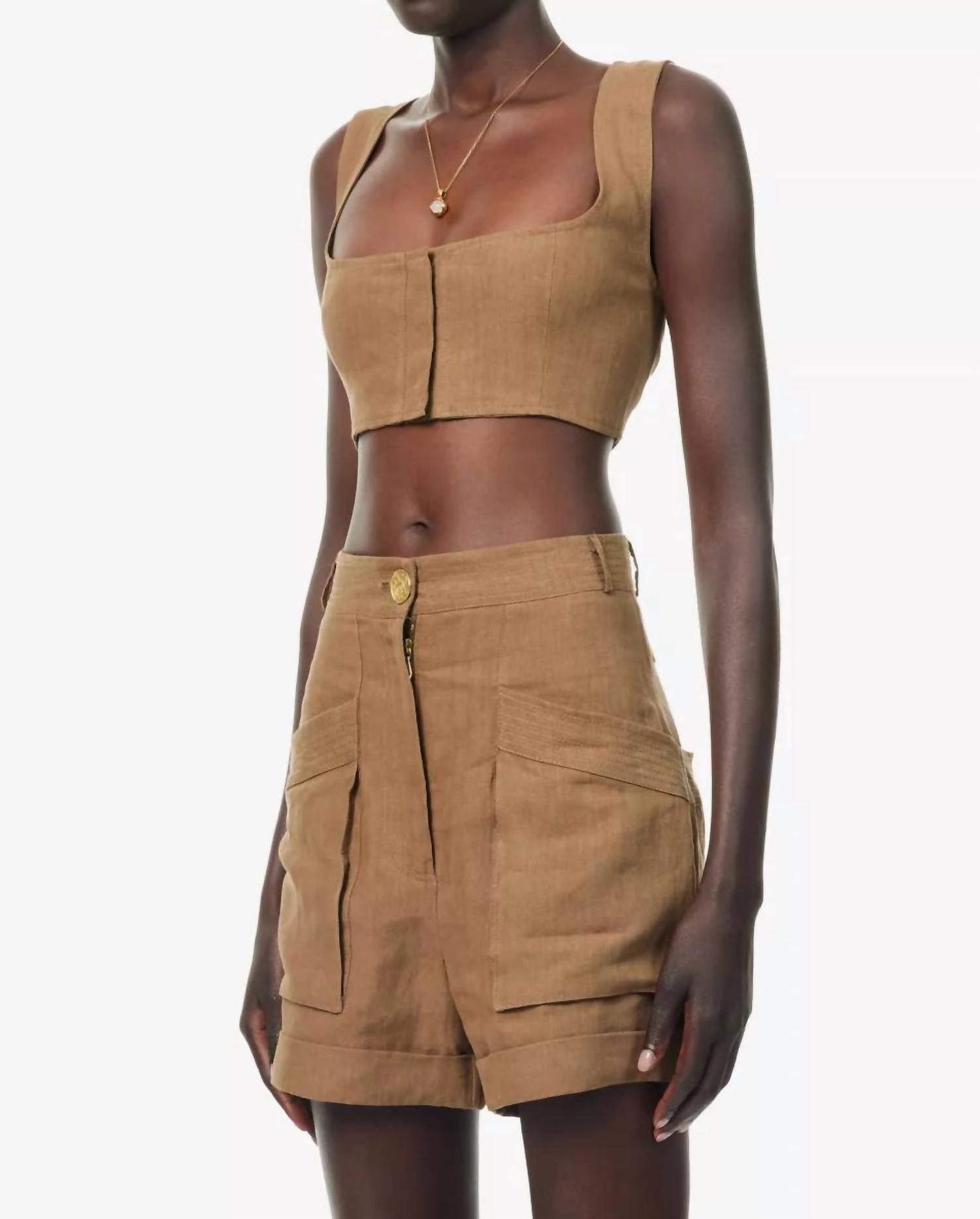 Le Kasha - Jirja Linen Bralette