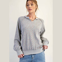 Jodifl - Ditsy Flower Print Top