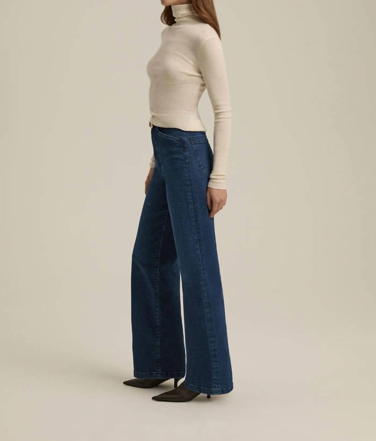 Favorite Daughter - Mischa Super High Rise Wide Leg Jeans