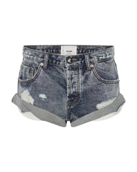 One Teaspoon - Blossom Bandit Low Waist Denim Shorts