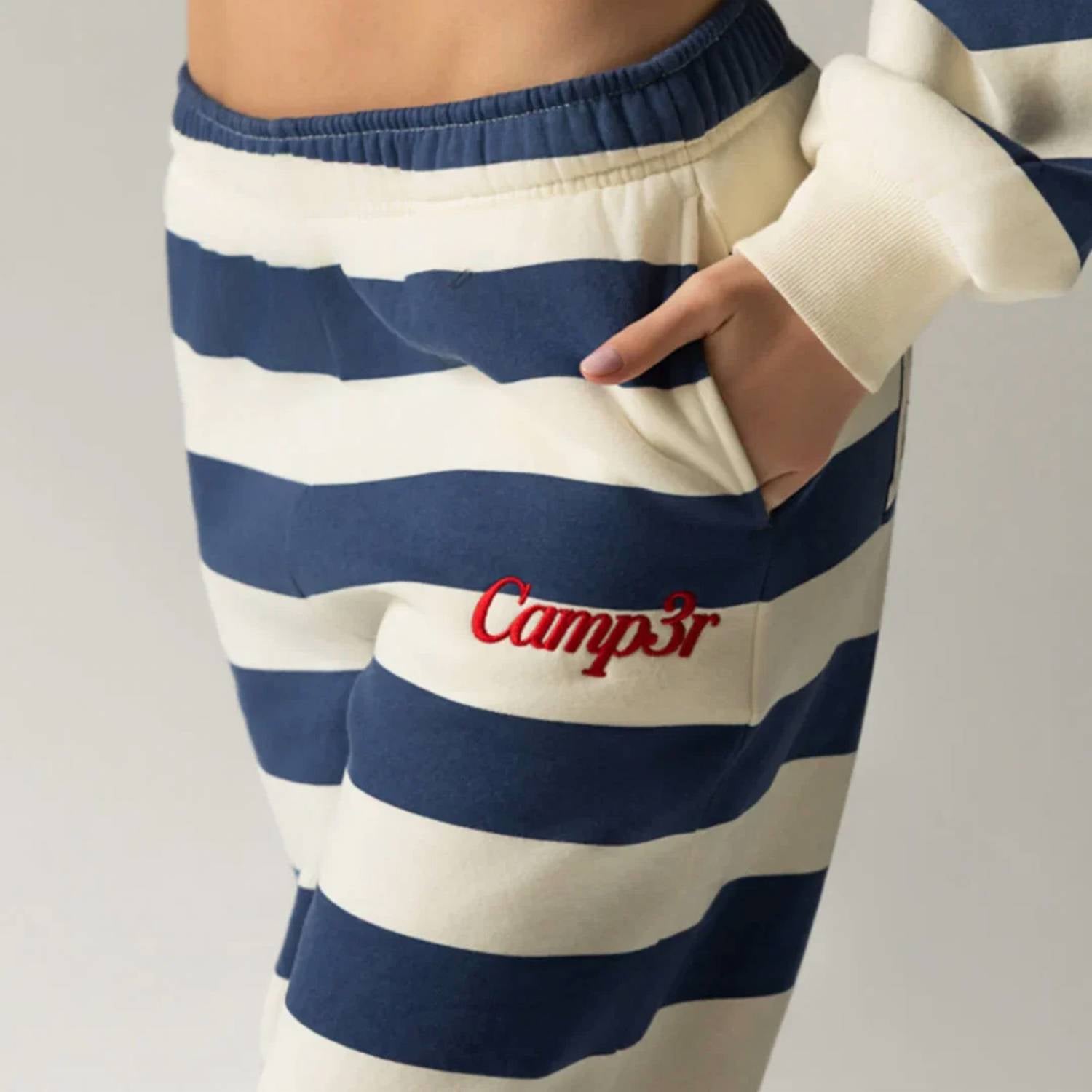 The Happy Camp3R - Happy Wide Leg Sweatpants
