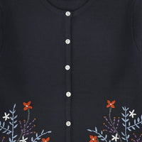 Bace - Girls Embroidered Cardigan