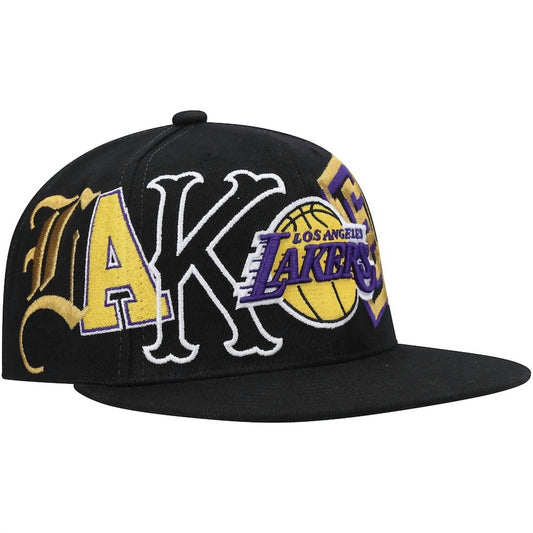 Mitchell & Ness - MEN'S NBA LOS ANGELES LAKERS HYPE TYPE SNAPBACK CAP