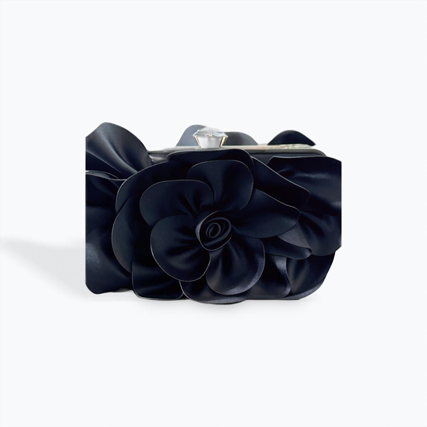 Cejon - 3-D Laser Cut Floral Clutch
