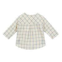 Arsène Et Les Pipelettes - Baby's Emeo Check Button Top