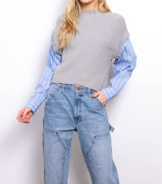 Central Park West - Sutton Shirt Sleeve Sweater