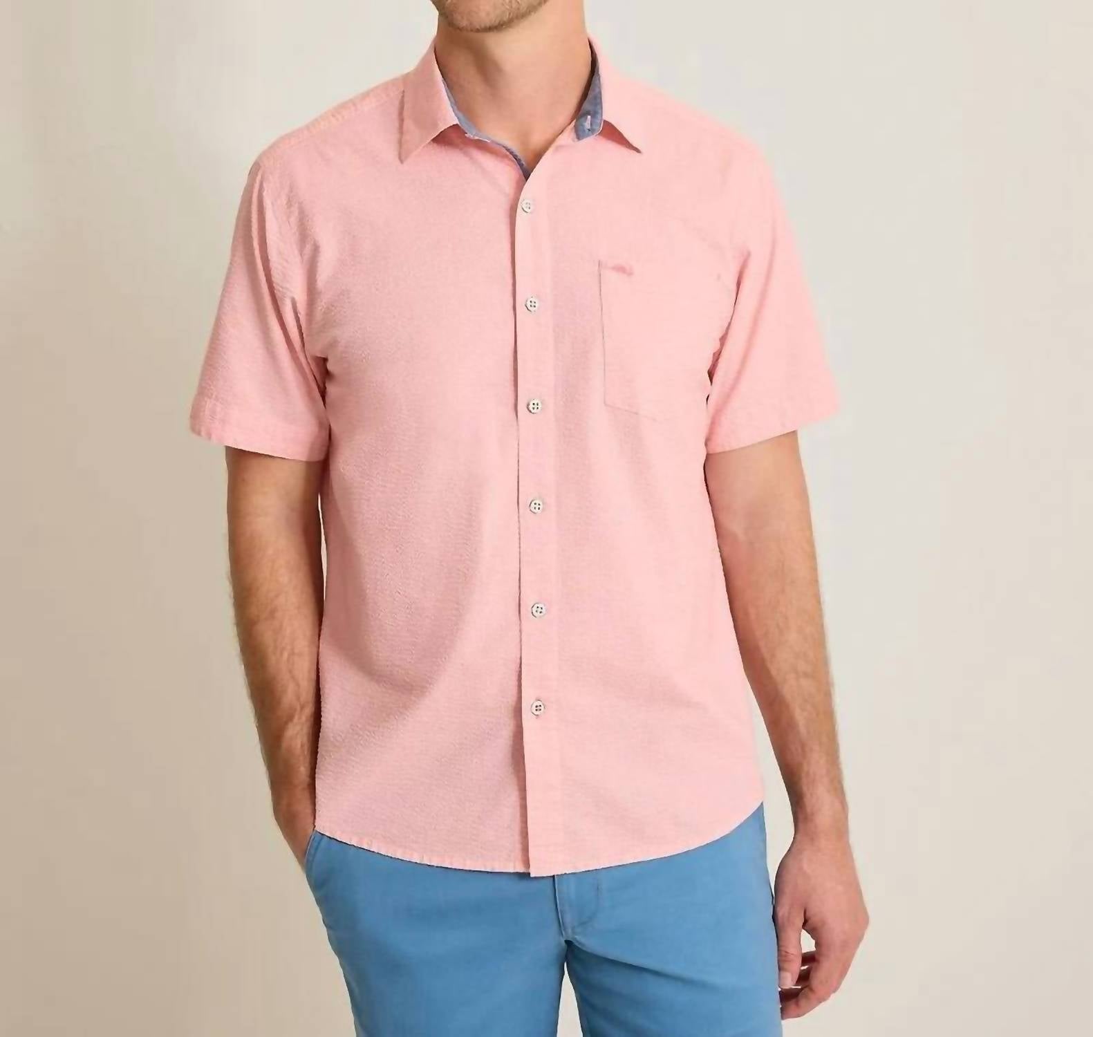 Tommy Bahama - Nova Wave Cotton Blend Short Sleeve Shirt
