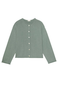 Donni. - Cotton Knit Roll Cardigan