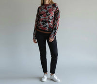 Kathie K - Camouflage Knit Sweater