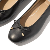 Fitflop - Women Delicato Bow Soft Leather Ballet Flat