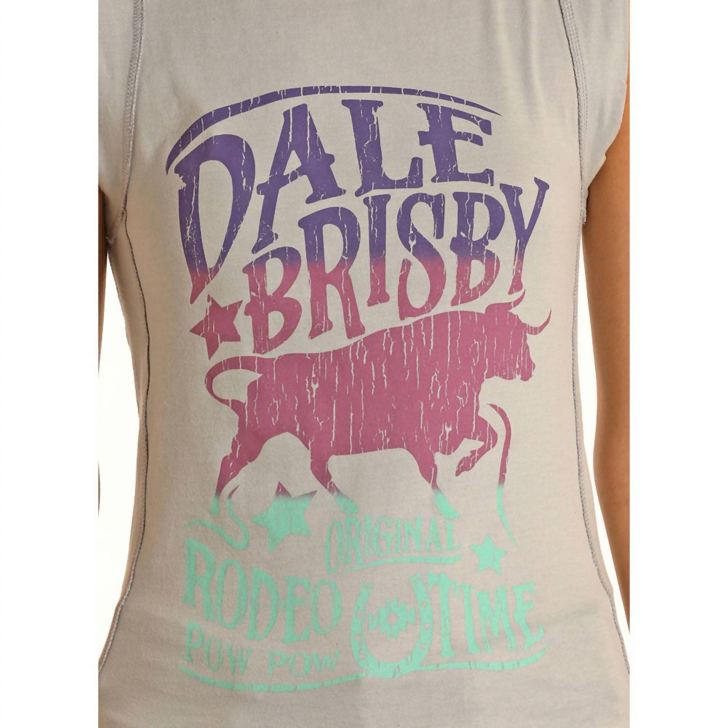 Rock & Roll Denim - Dale Brisby Tank Top Rodeo Time