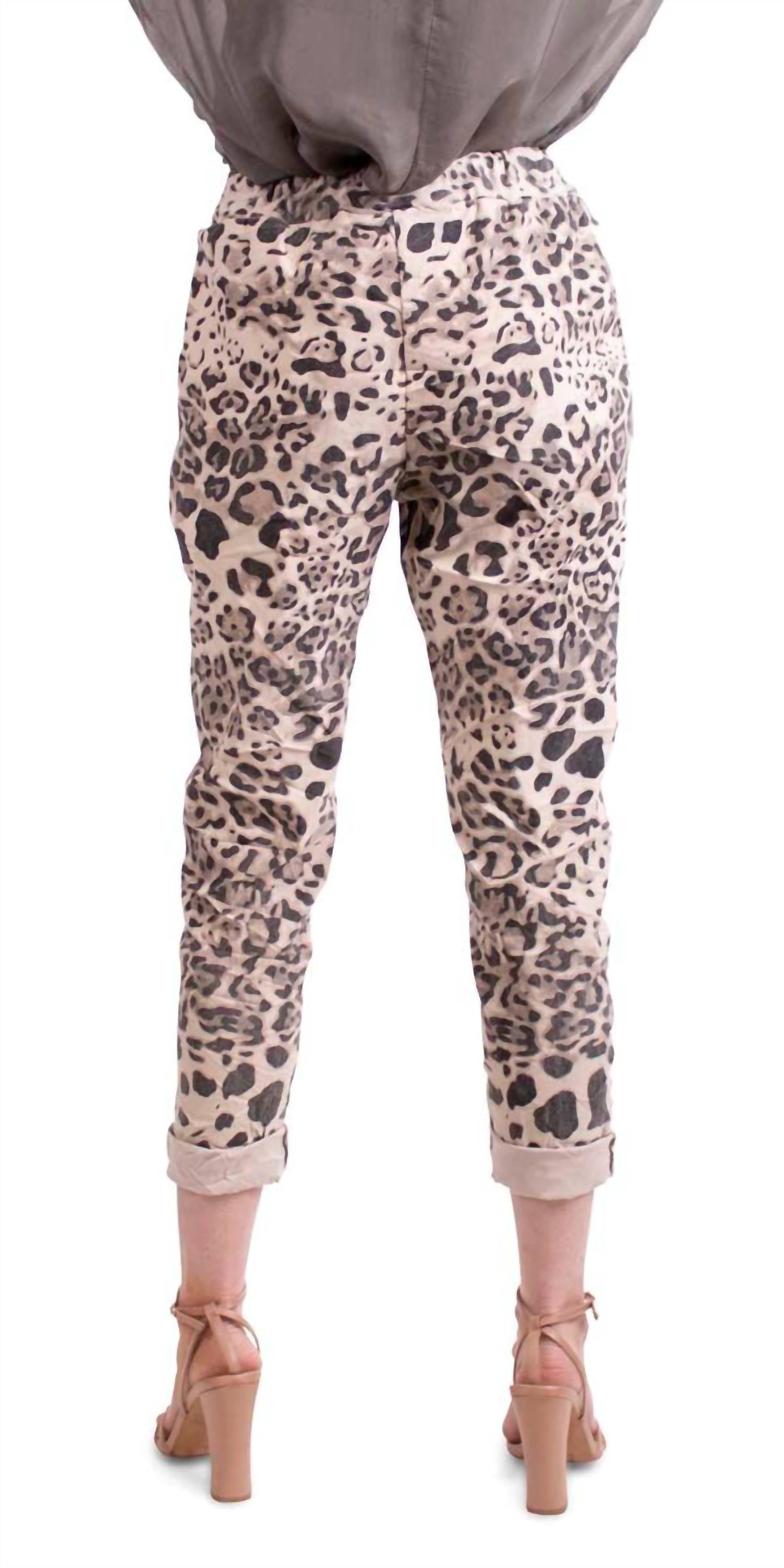 Gigi Moda - Cornelia Leopard Pants