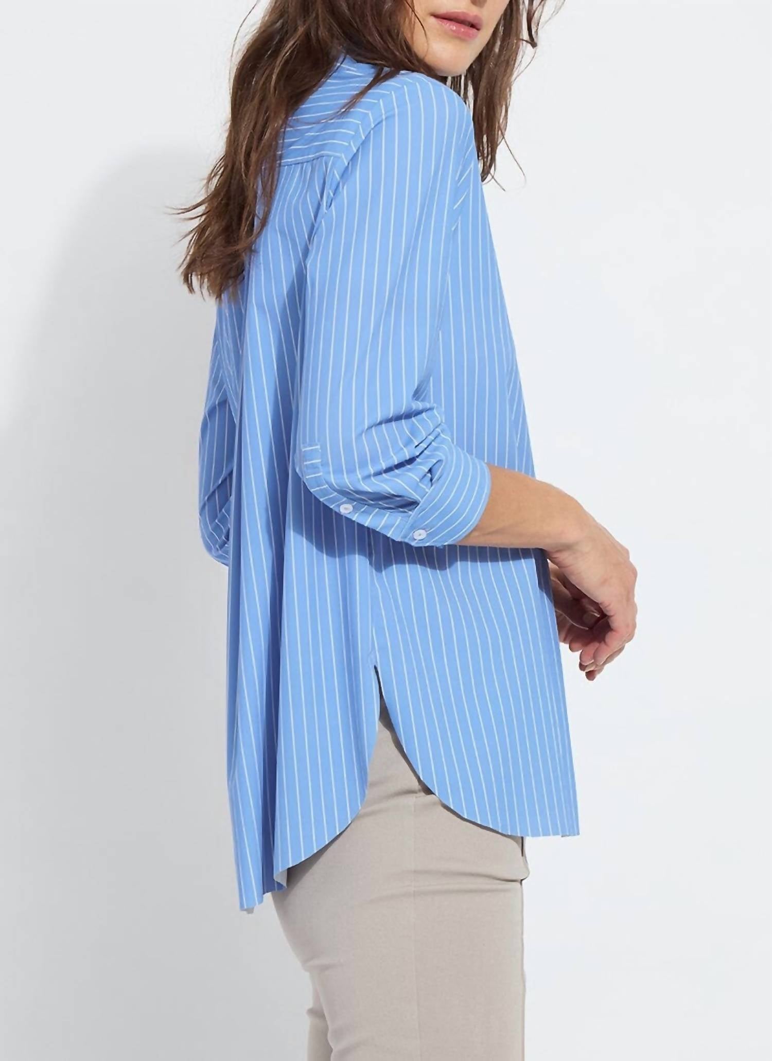 Lysse - Cropped Schiffer 3/4 Sleeve Top