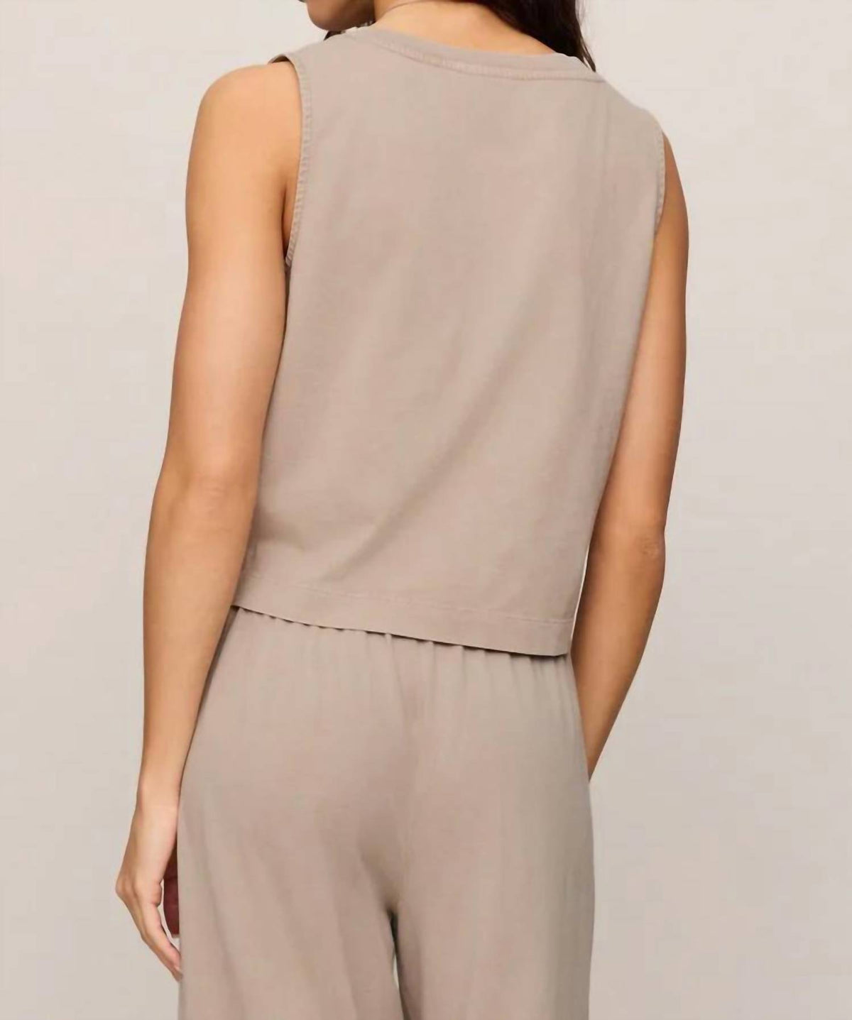 Z Supply - Sloane V-neck Cotton Jersey Tank Top