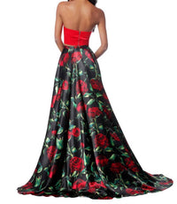 Sherri Hill - Charmeuse Two-Piece Halter Casual Dress